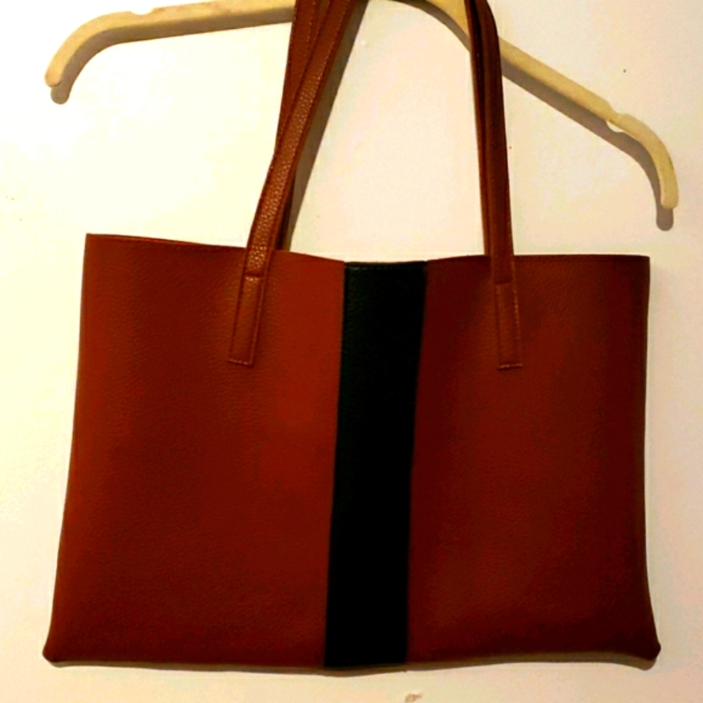 NWOT Vince Camuto Vegan Leather Luck Tote